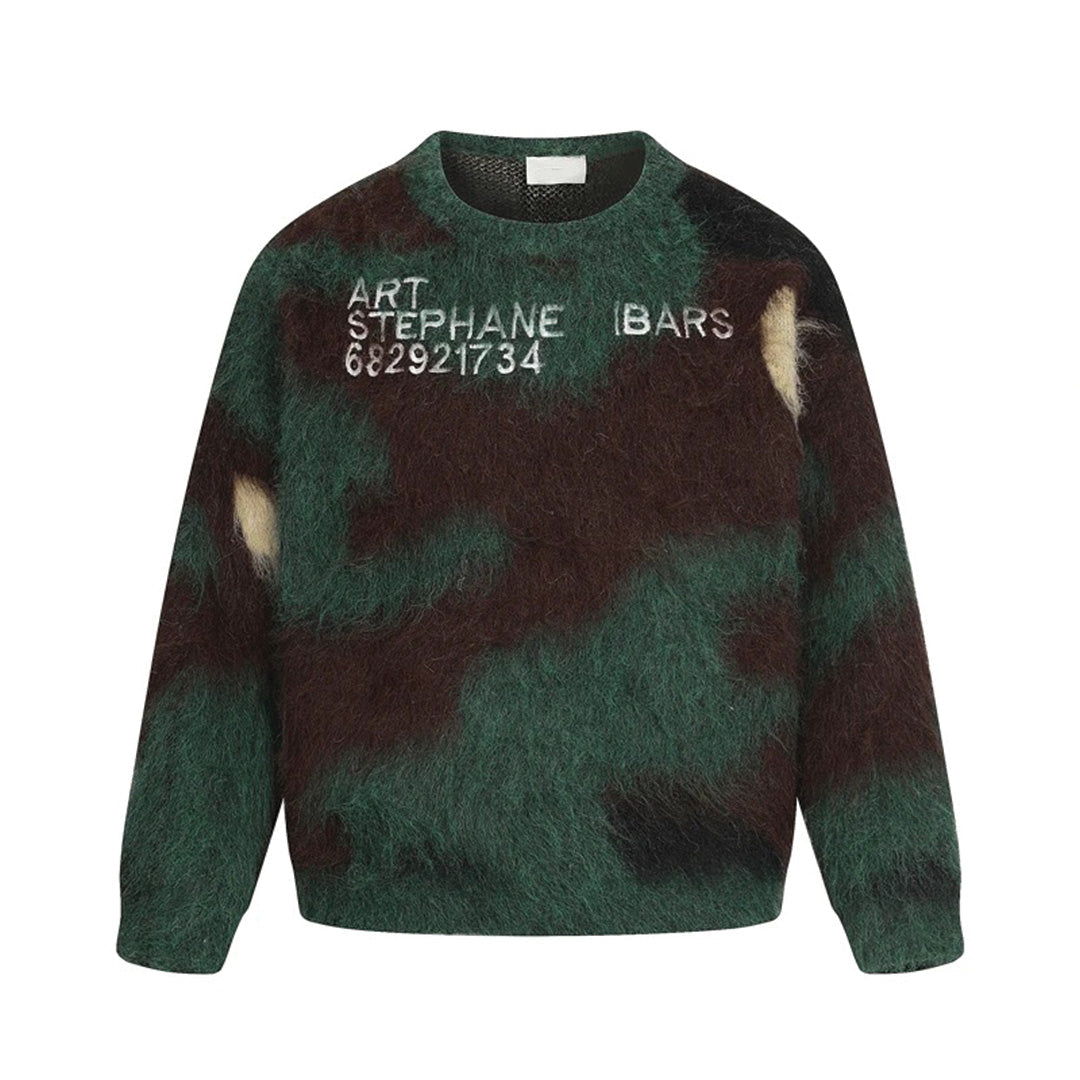 Blur Camo Sweater