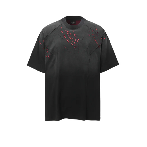 Fragmented Art Paint Splatter Tee