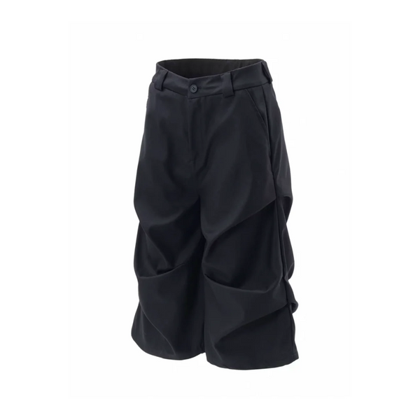 Architectural Pleated Shorts