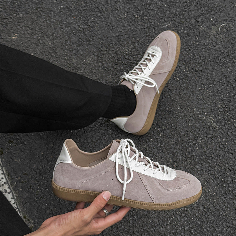 2025 New Style Inner Increase Height For Simple Casual Shoes With Low Help Soft Surface Shoes 51818 Bear Color - J