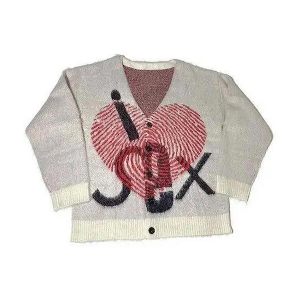 I Love S@X Knit Cardigan Sweater