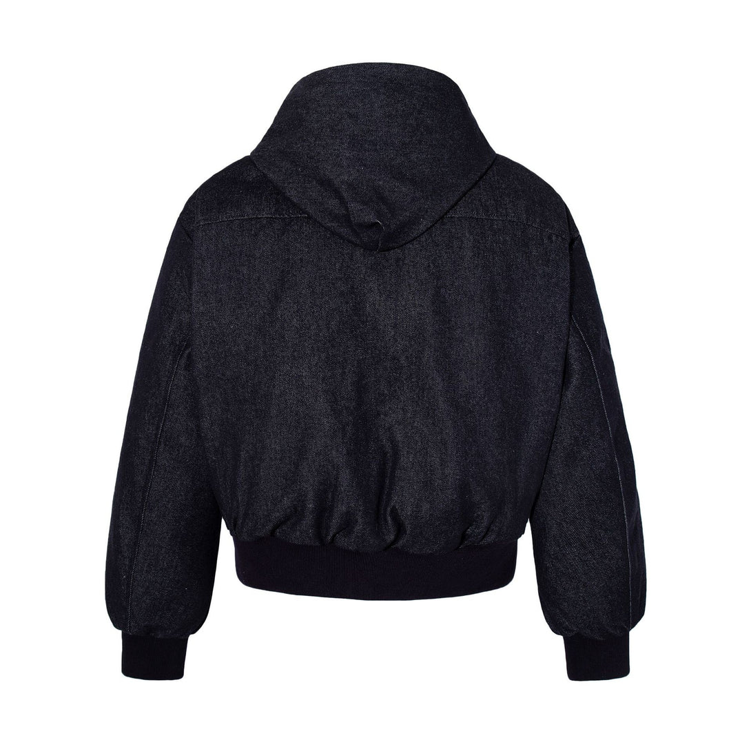 纵骋衣社美式街头复古金属飞机场扣原牛外套潮牌男女同款工装外套