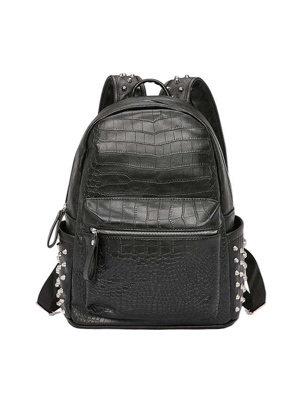 Studded Croc Backpack